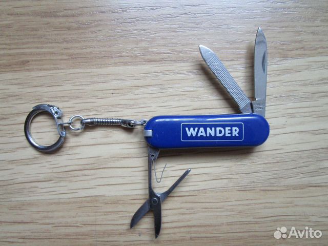 Брелок Wander складной нож ножницы пилка уход