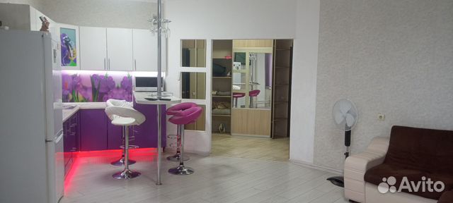 

1-к. квартира, 49 м², 2 кровати