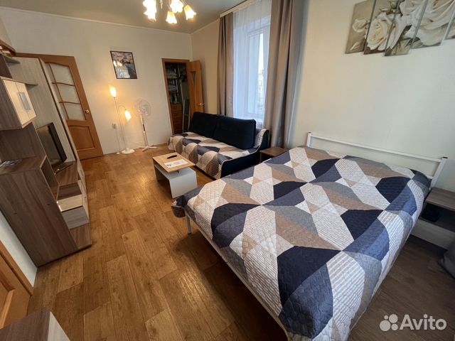 

1-к. квартира, 36 м², 2 кровати