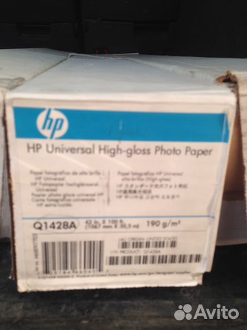 Фотобумага HP Q1428A, рулон-30м Фотобумага HP Q1428A, рулон-30м
