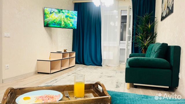 

1-к. квартира, 36 м², 2 кровати