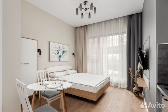 

Квартира-студия, 21 м², 1 кровать