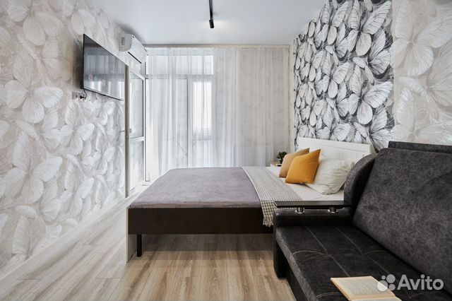 

Квартира-студия, 32 м², 2 кровати