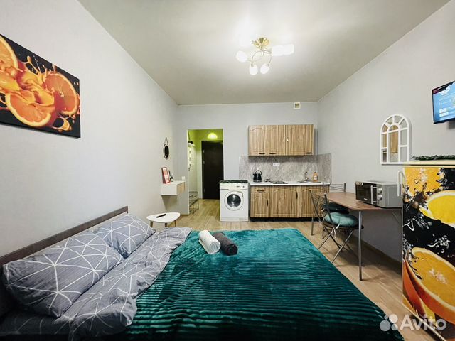 

Квартира-студия, 25 м², 1 кровать