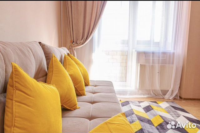 

Квартира-студия, 34 м², 2 кровати