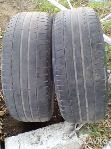 Комплект летних шин Michelin, 4 штуки, б/у