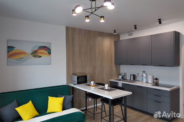 

Квартира-студия, 23,3 м², 1 кровать