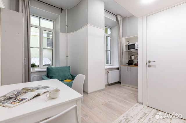 

Квартира-студия в апарт-отеле, 14 м², 1 кровать