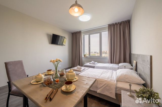 

Квартира-студия, 30 м², 1 кровать