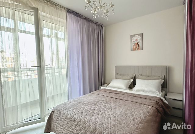 

1-к. квартира, 38 м², 2 кровати