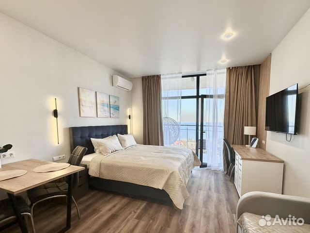 

Квартира-студия, 36 м², 2 кровати
