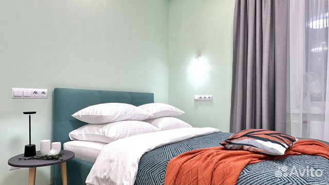 

1-к. квартира, 45 м², 2 кровати