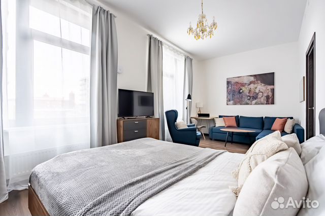 

1-к. квартира, 53 м², 4 кровати