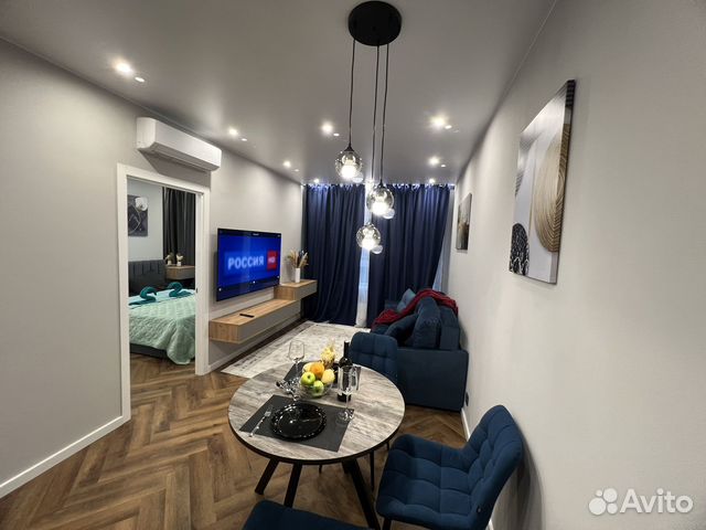 

2-к. квартира, 39 м², 2 кровати