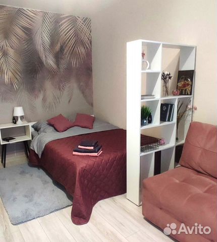 

1-к. квартира, 38 м², 3 кровати