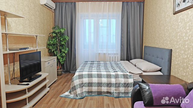 

1-к. квартира, 44 м², 3 кровати