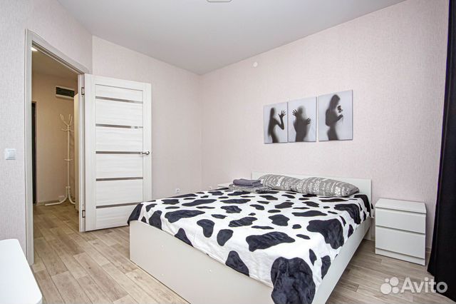 

1-к. квартира, 38 м², 2 кровати