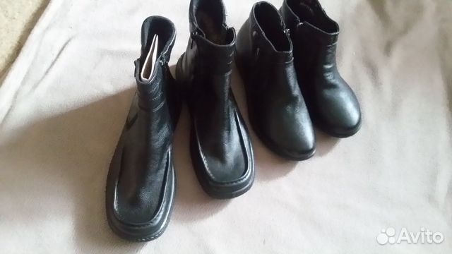 Сапоги новые демисезонные и зимние 36р