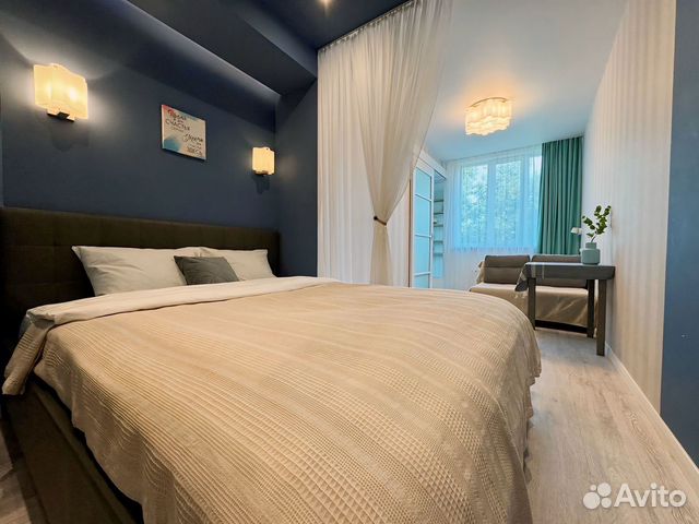 

1-к. квартира, 40 м², 3 кровати