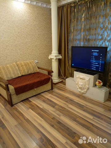 

1-к. квартира, 52 м², 3 кровати