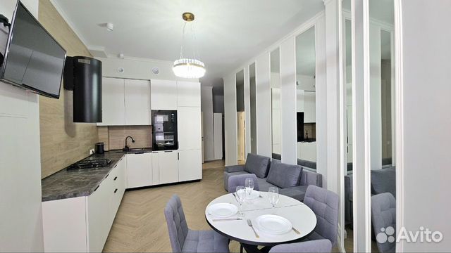 

1-к. квартира, 43 м², 2 кровати