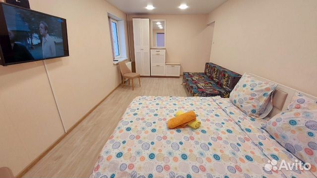 

1-к. квартира, 42 м², 2 кровати