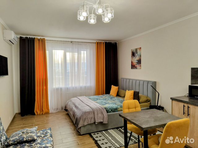

Квартира-студия, 30 м², 2 кровати