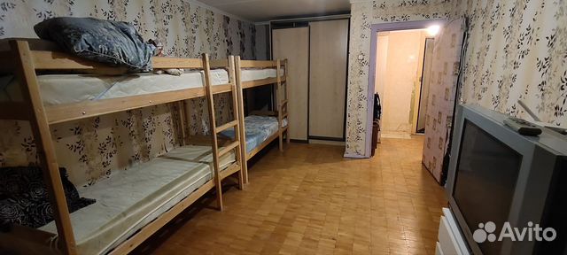 

1-к. квартира, 40 м², 3 кровати