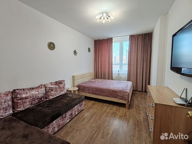 

1-к. квартира, 39 м², 2 кровати