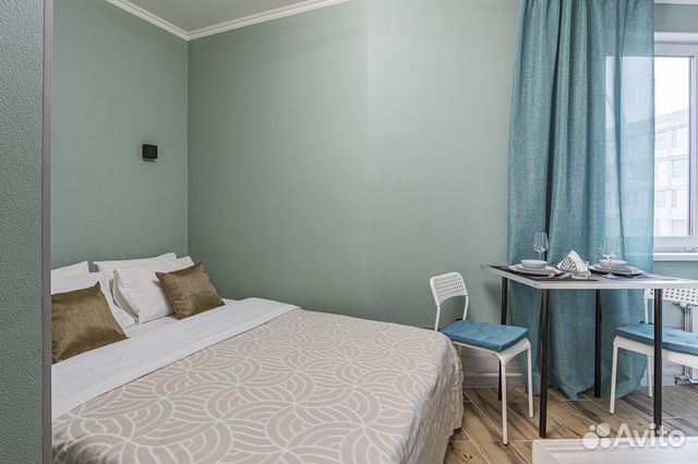 

Квартира-студия, 17 м², 1 кровать