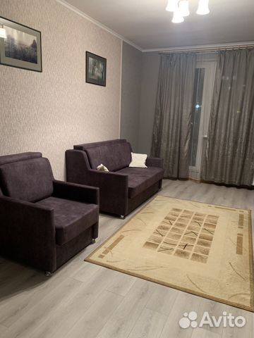 

1-к. квартира, 40 м², 3 кровати
