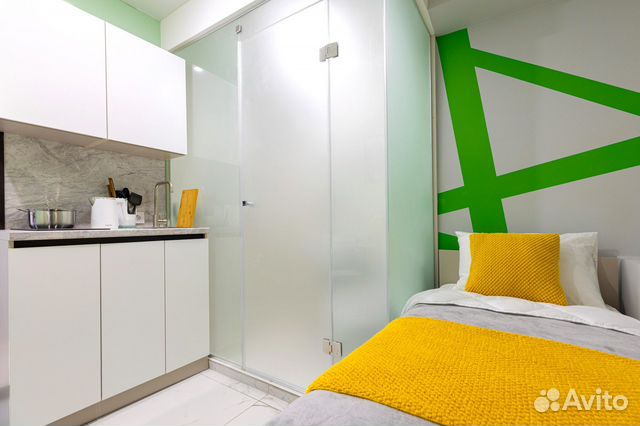 

Квартира-студия в апарт-отеле, 11 м², 1 кровать