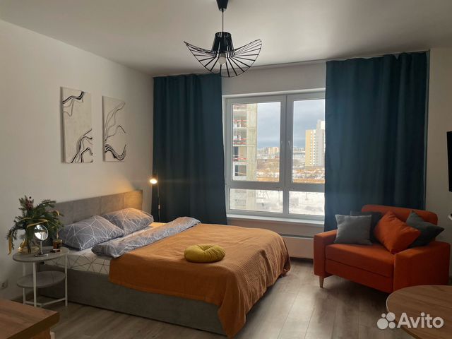 

Квартира-студия, 24 м², 2 кровати