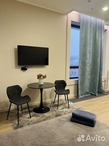 

Квартира-студия, 28 м², 1 кровать