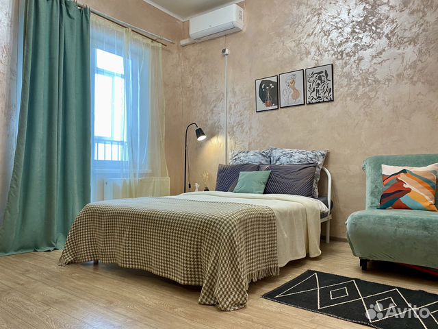 

Квартира-студия, 30 м², 2 кровати