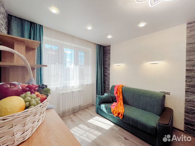

1-к. квартира, 40 м², 2 кровати