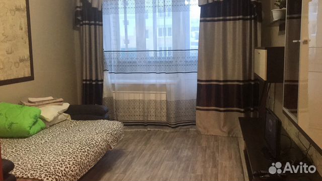 

1-к. квартира, 40 м², 2 кровати