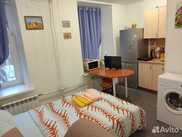 

Квартира-студия, 14 м², 2 кровати