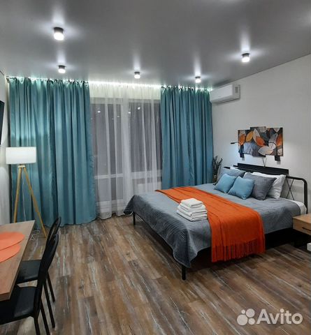 

Квартира-студия, 30 м², 2 кровати