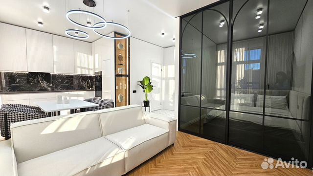 

1-к. квартира, 40 м², 2 кровати