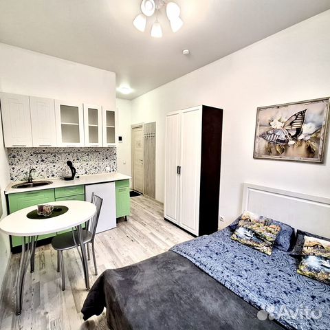 

Квартира-студия в апарт-отеле, 16 м², 1 кровать