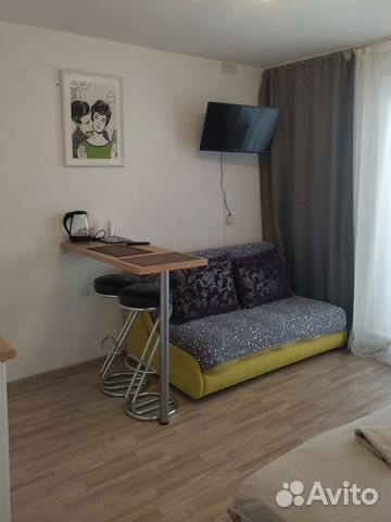 

Квартира-студия, 30 м², 2 кровати