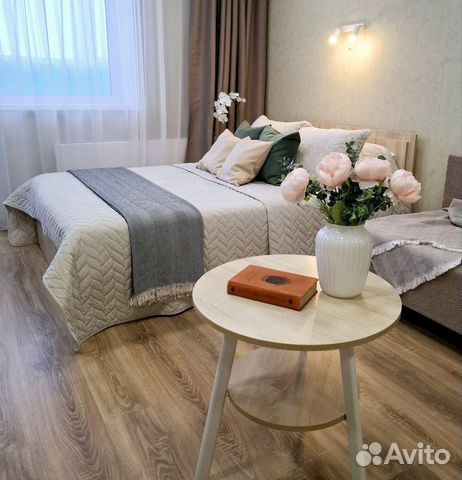 

1-к. квартира, 41 м², 2 кровати