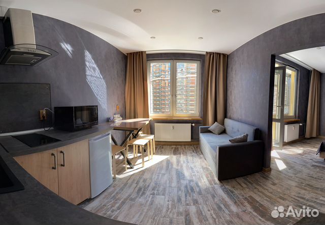 

1-к. квартира, 38 м², 2 кровати