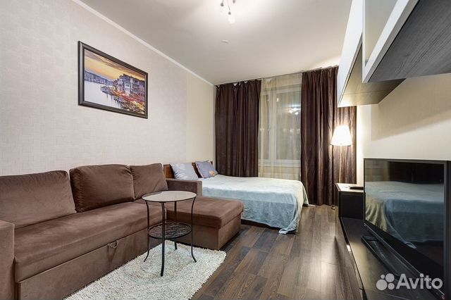 

1-к. квартира, 35 м², 2 кровати