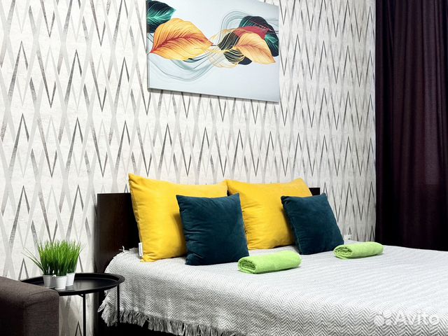 

1-к. квартира, 42 м², 2 кровати