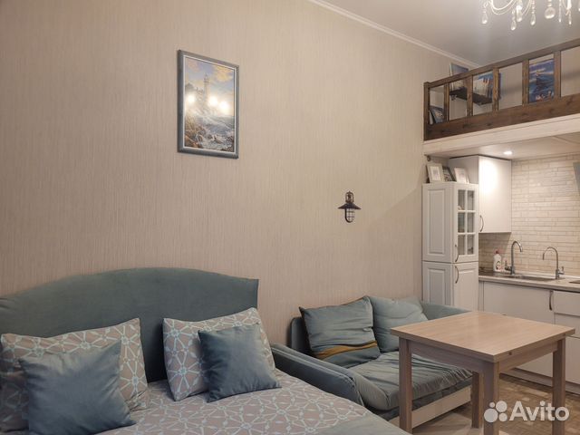 

Квартира-студия, 27 м², 2 кровати