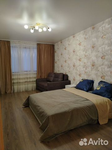 

1-к. квартира, 42 м², 2 кровати