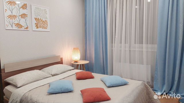 

1-к. квартира, 32 м², 2 кровати