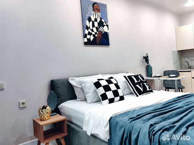 

Квартира-студия, 23 м², 2 кровати